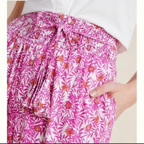 Anthropologie | Abstract Floral Boho Joggers - Picture 3 of 8